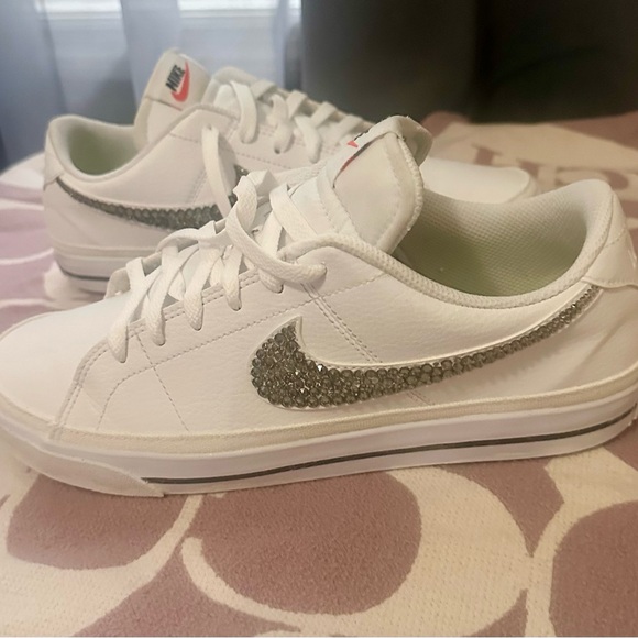 Nike Court Legacy with Swarovski rhinestones - Picture 4 of 9
